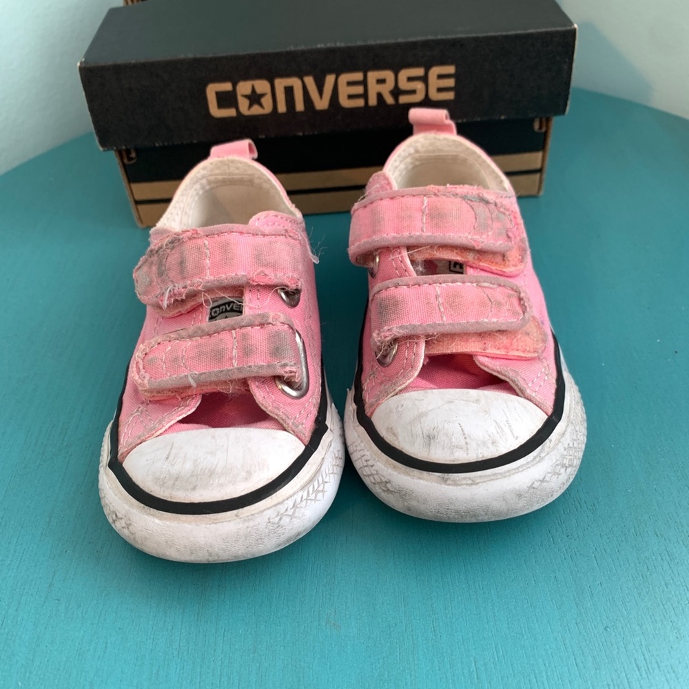 Pink Toddler Converse - Picture 9 of 10